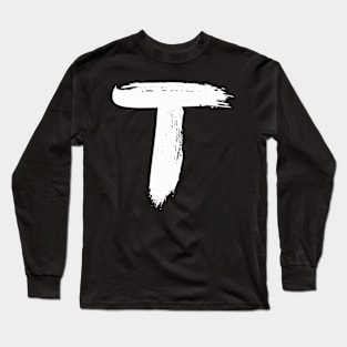 Letter T Long Sleeve T-Shirt